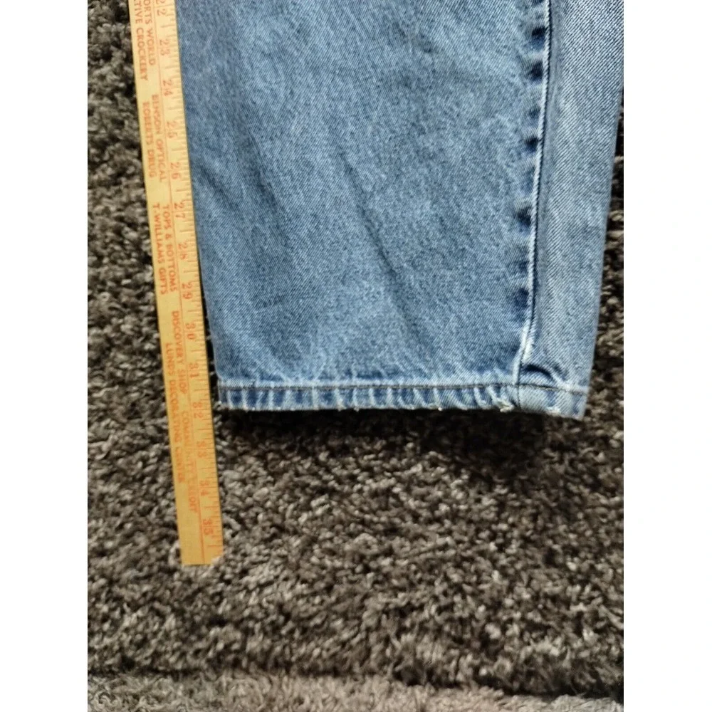 Carhartt Jeans Men 48x32 Blue Relaxed Fit‎ B17 DST Casual Workwear Denim Pants